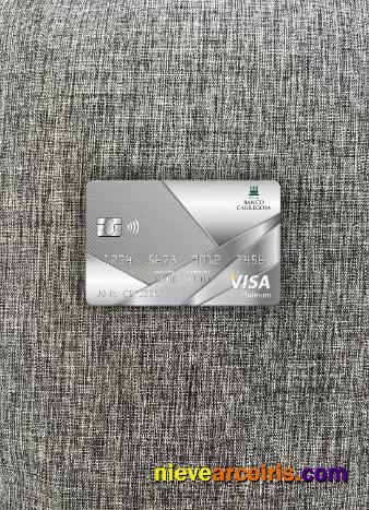 Portugal Banco Carregosa bank visa platinum card photolook